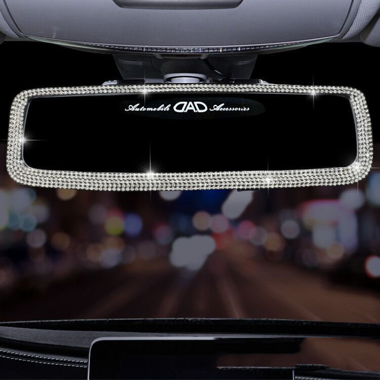 HD Interior Rearview Mirror Decoration