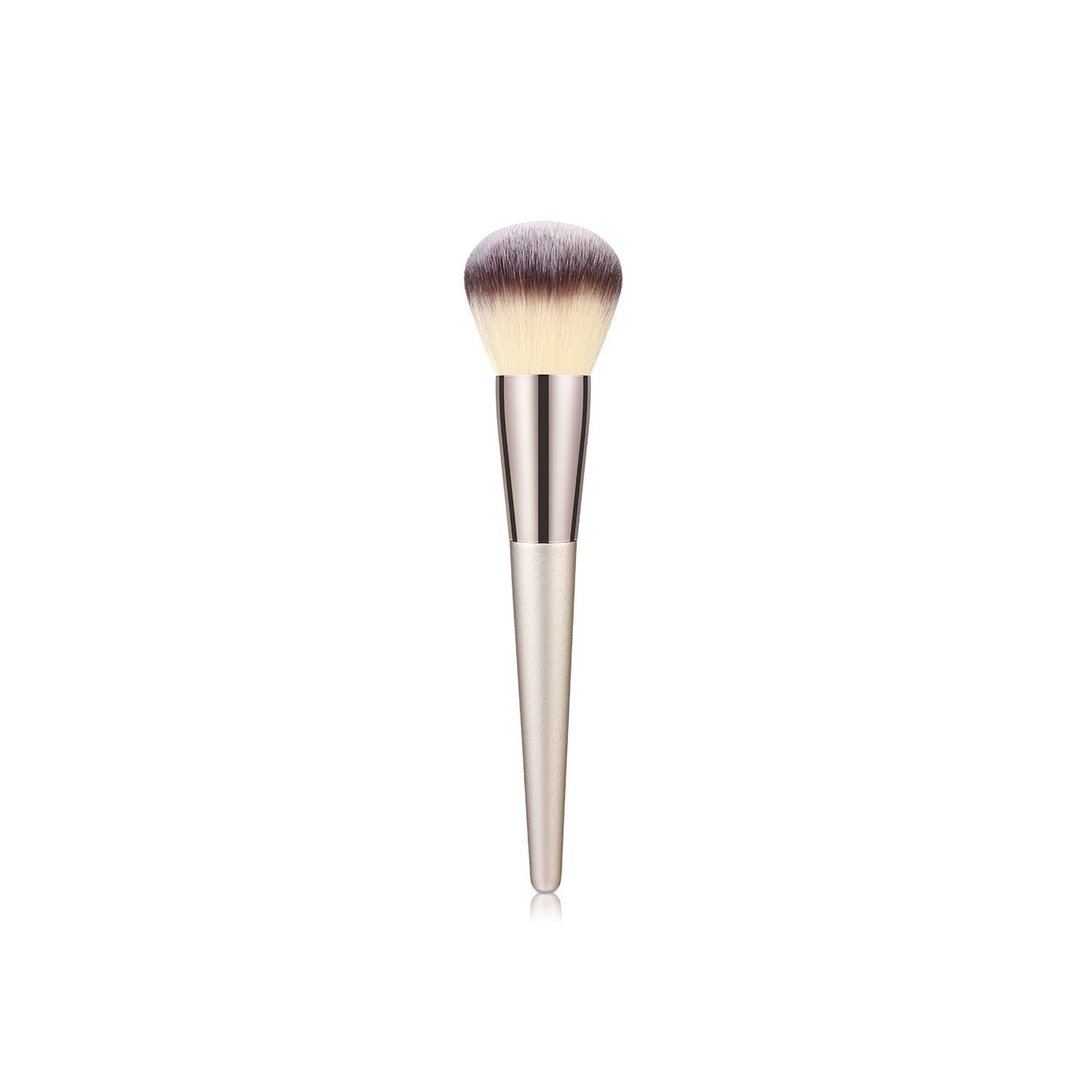 Wooden Handle Makeup Brush Champagne Gold