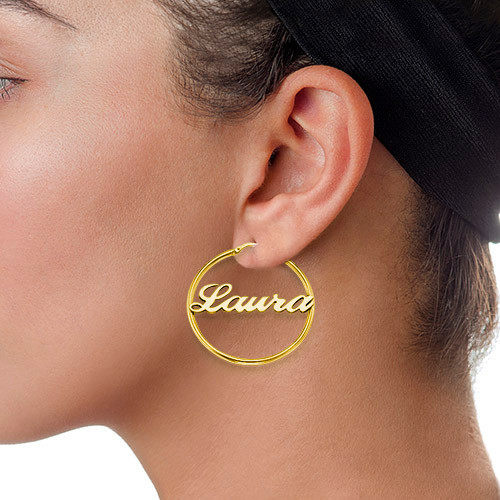 S925 Earrings Jewelry Personalized Name Custom Jewelry Manufacturers Wholesale