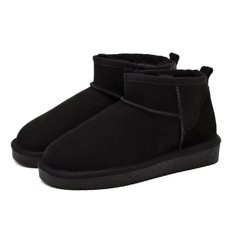 Sheepskin Snow Boots