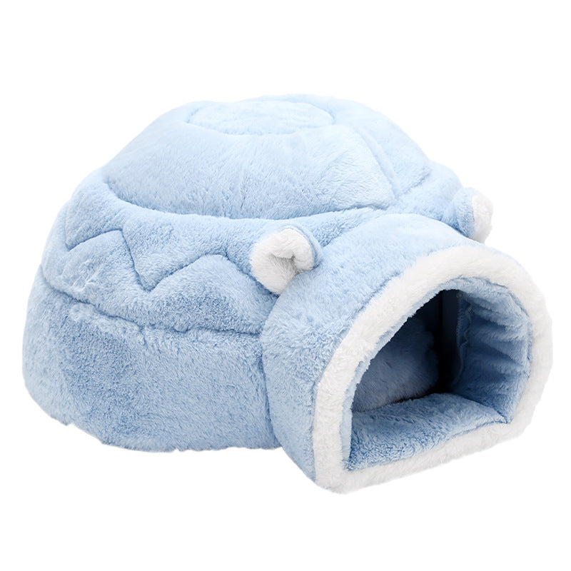 Fully Enclosed Dual-purpose Pet Sleeping Autumn And Winter Cute Nest