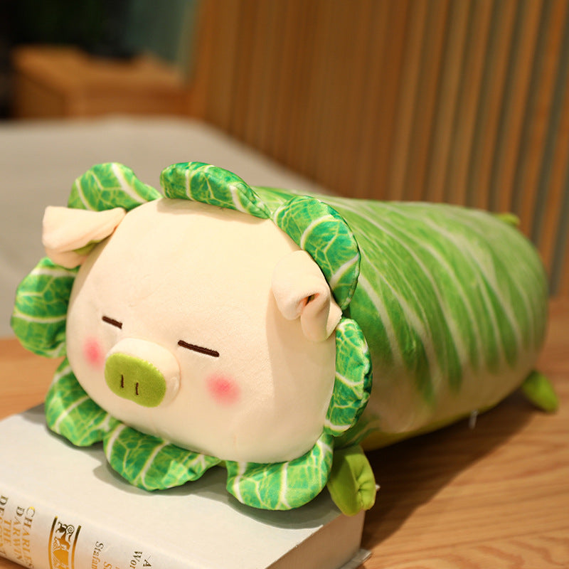 Cute Cabbage Pig Pillow Plush Toy