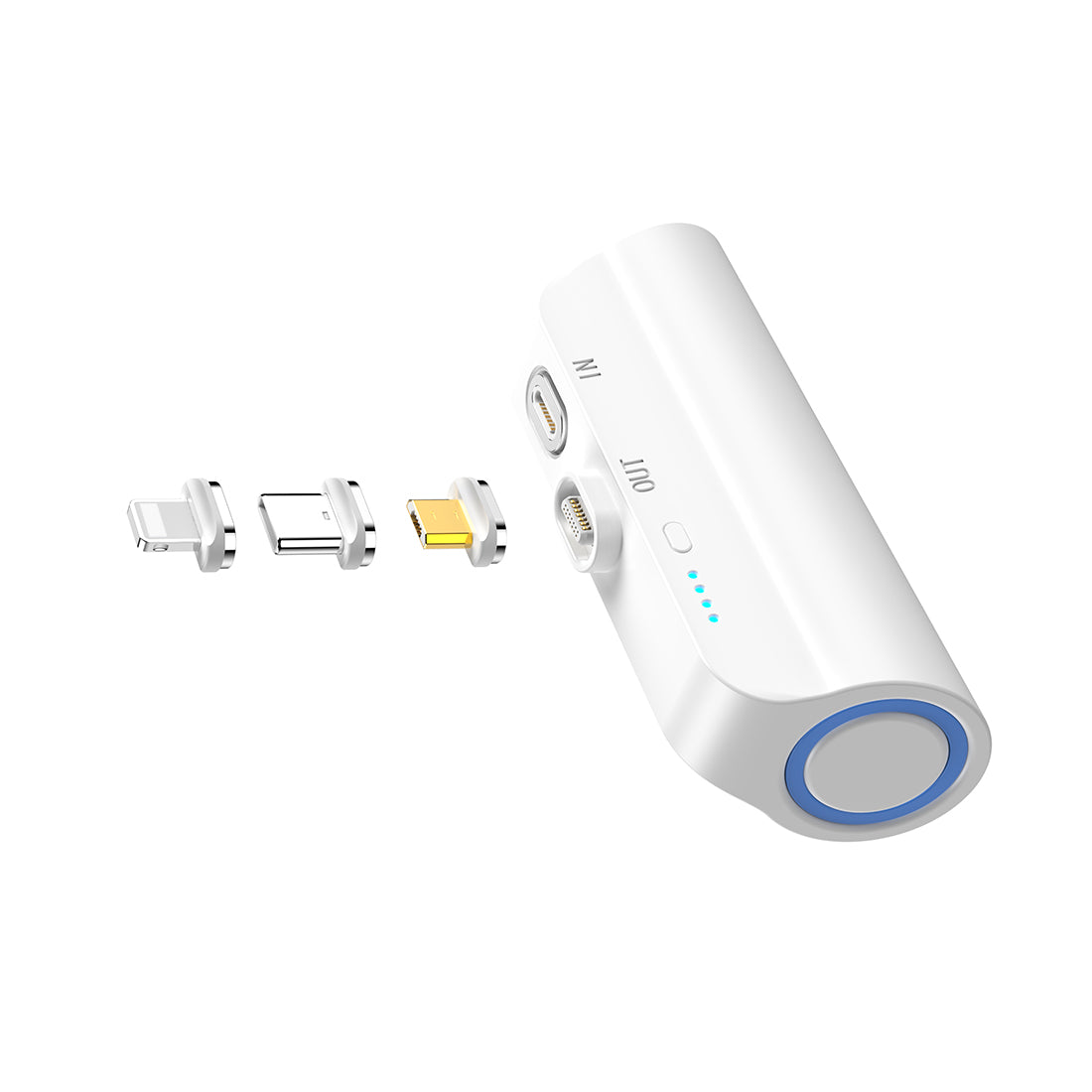 Capsule Magnetic Power Bank Portable Wireless Mini Emergency