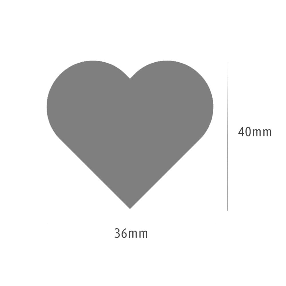 Stainless Steel Combination Heart Necklace Lettering Diy Personality Logo Family Name Multi-petal Stitching Peach Heart Necklace