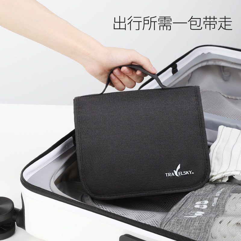 Travel Storage Bag Toiletry Bag Hanging Waterproof Portable Cosmetic Bag Men's Toiletry Bag Cationic Storage Bag