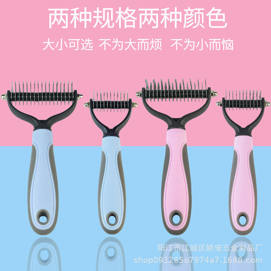 Spot Pet Comb Pet Knot Comb Pet Grooming Brush Pet Grooming Tool Wholesale