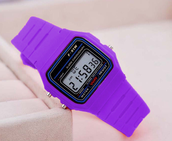 Sports Electronic Watch Multi-function Ultra-thin Luminous Alarm Clock Children's Electronic Watch