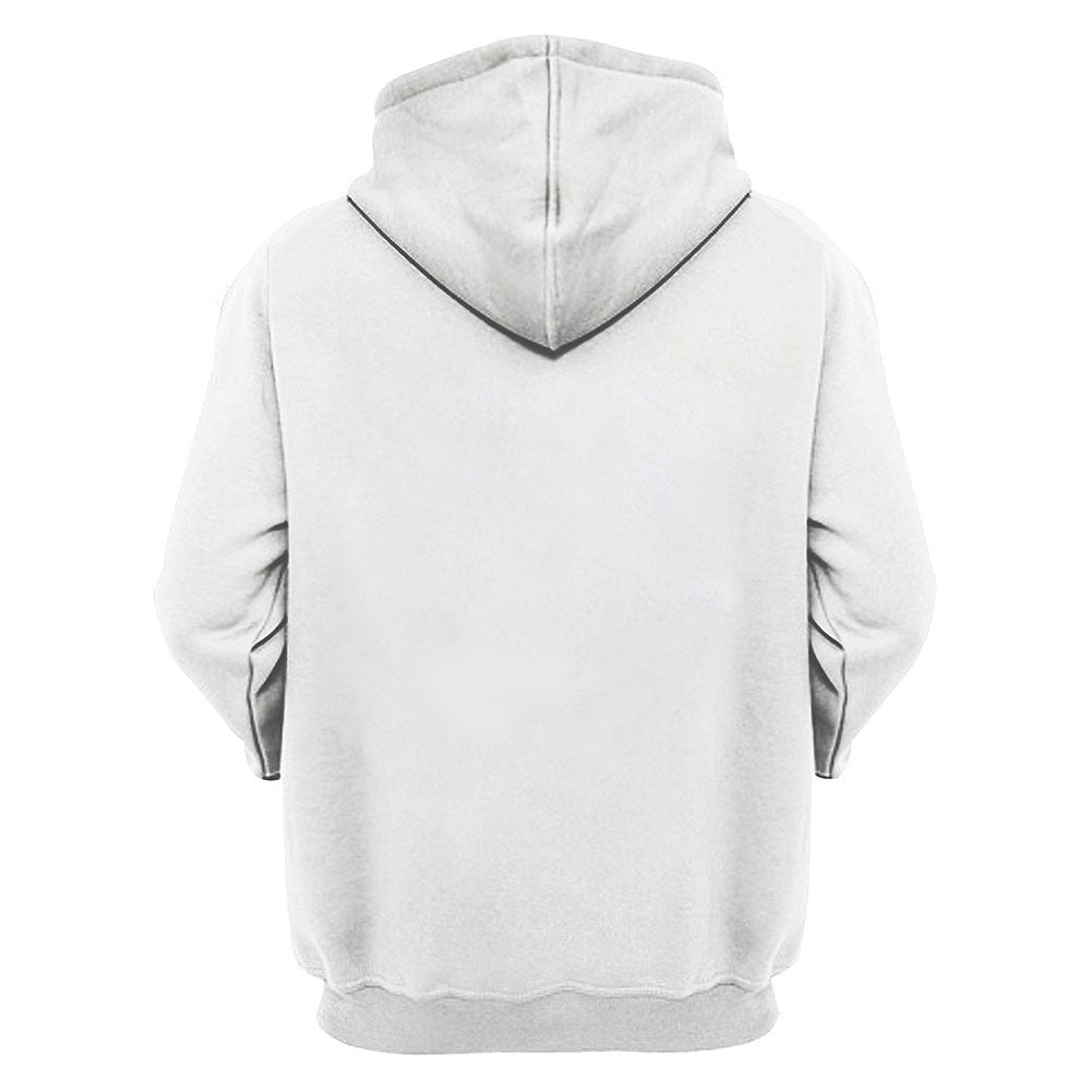 European And American Men's Tide Brand Couple Sweater Urban Casual Women's Top 3d Printing Hooded Jacket