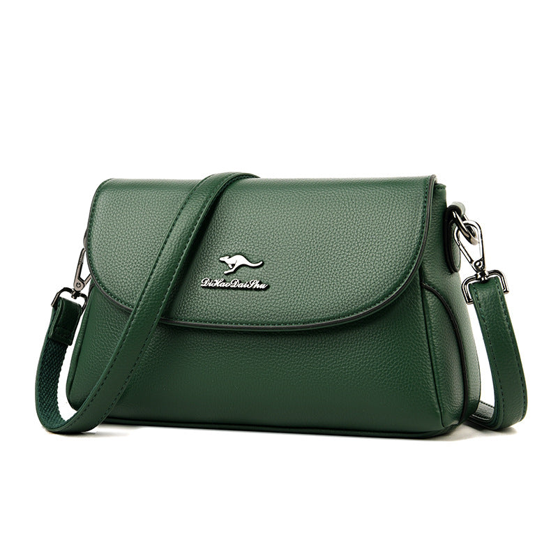 New Emgrand Kangaroo Brand Women's Bag High-end Mother Bag Women's Single Shoulder Messenger Bag