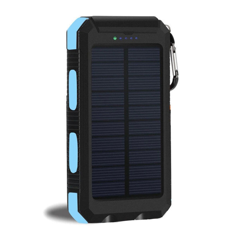 Outdoor Three-proof Solar Power Bank 20000 MAh Large Capacity Power Bank