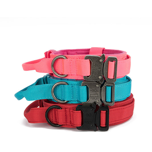 Tactical Dog Collar Adjustable Pet Collar K9 Dog Collar Quick-release Dog Collar Medium And Large Dog Training Dog Collar