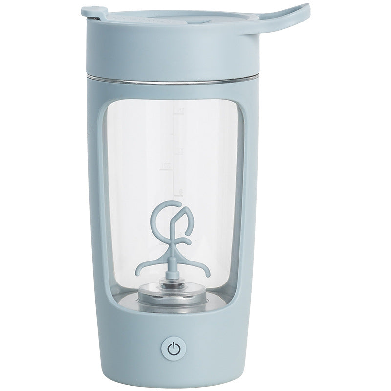 EQURA Milkshake Cup Stainless Steel Mixing Cup Sports Fitness One Carat Smart Mixing Cup Automatic Portable Leisure