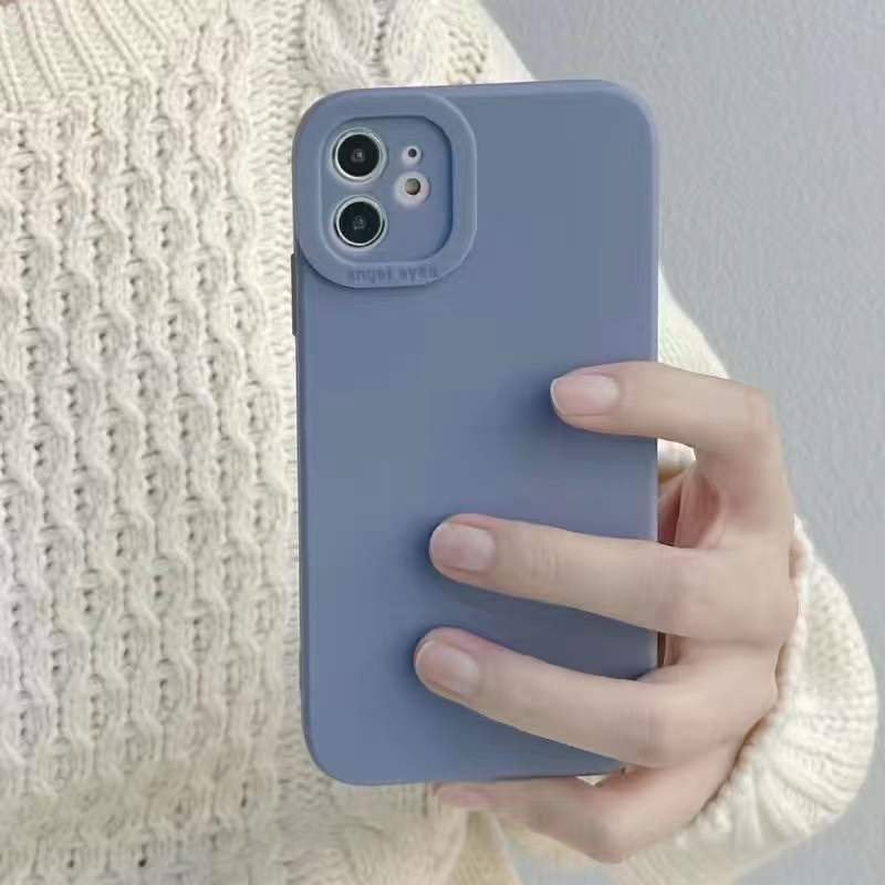 Klein Blue Suitable For Apple 13 Mobile Phone Shell Fine Hole IPhone12Pro Max Silicone 11/XS MAX Soft Shell