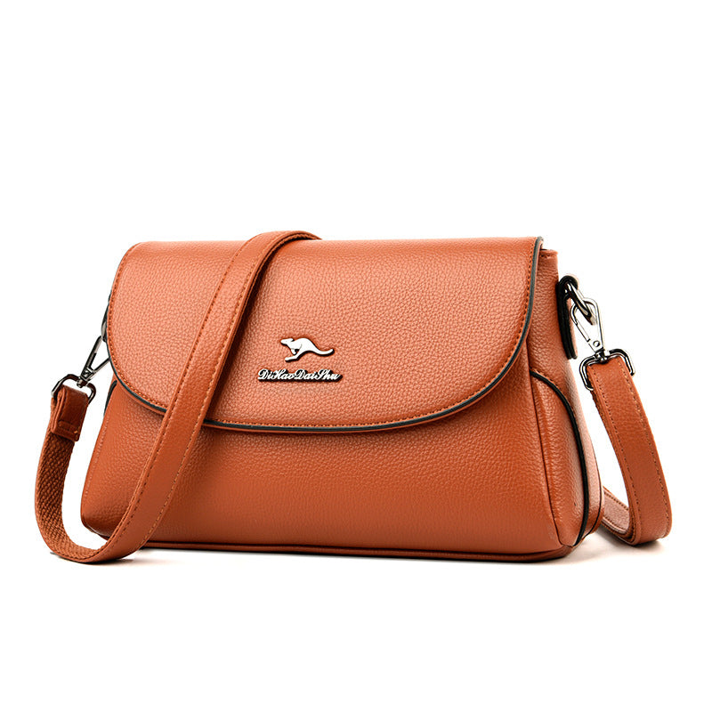 New Emgrand Kangaroo Brand Women's Bag High-end Mother Bag Women's Single Shoulder Messenger Bag