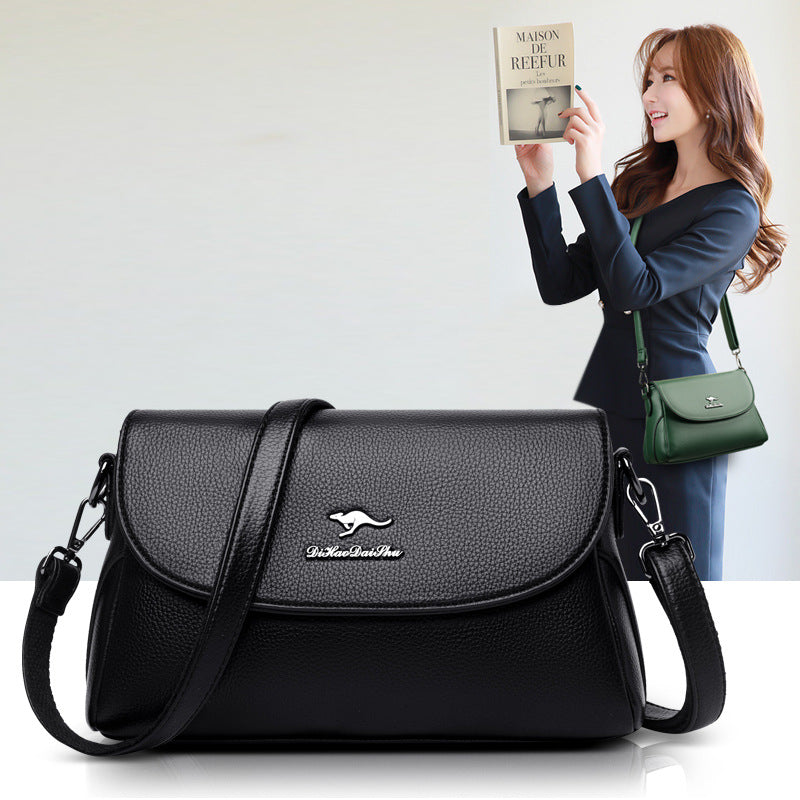 New Emgrand Kangaroo Brand Women's Bag High-end Mother Bag Women's Single Shoulder Messenger Bag