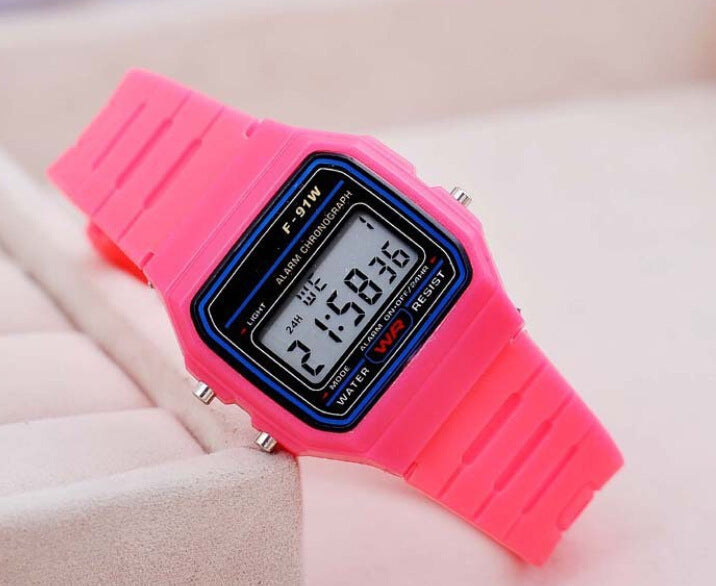 Sports Electronic Watch Multi-function Ultra-thin Luminous Alarm Clock Children's Electronic Watch