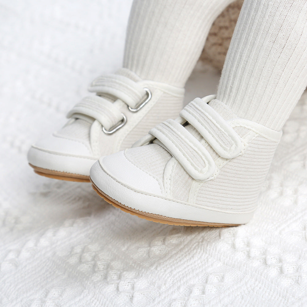 High top corduroy baby shoes baby shoes