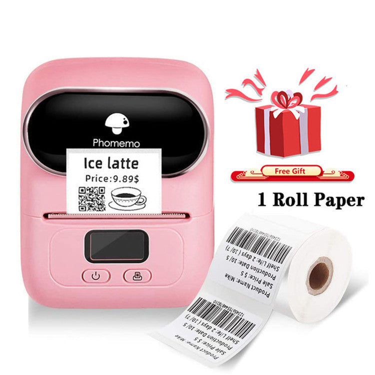 Phomemo Price Tag Printer Home Clothing Tag Thermal Printer Handheld Barcode Printer