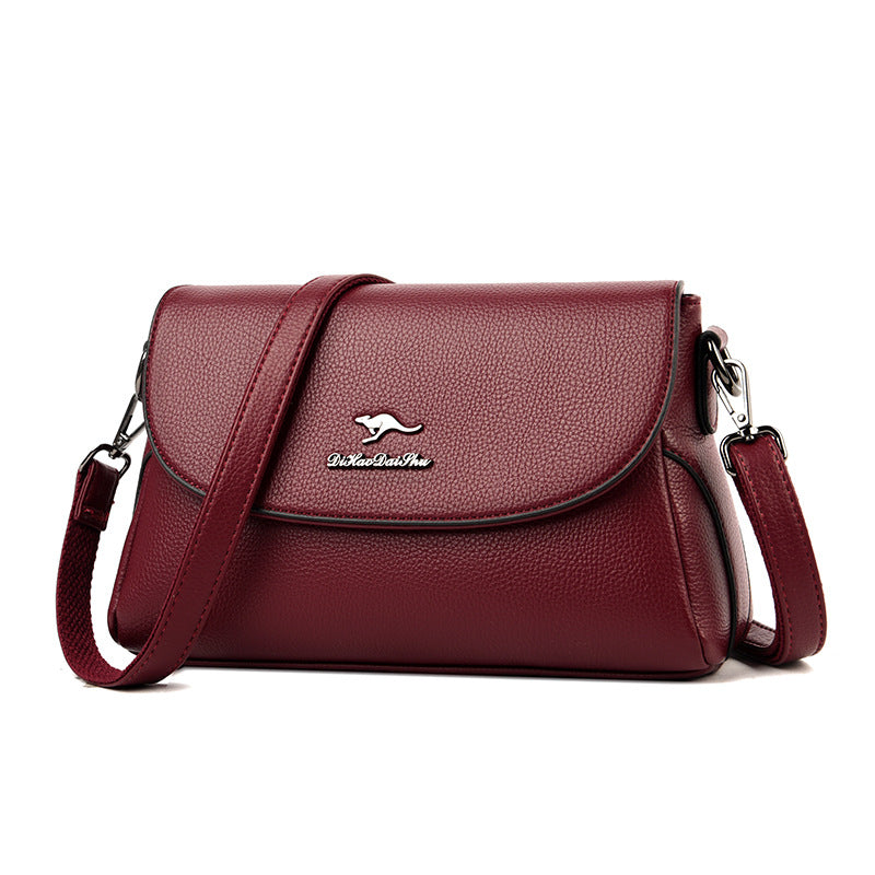 New Emgrand Kangaroo Brand Women's Bag High-end Mother Bag Women's Single Shoulder Messenger Bag