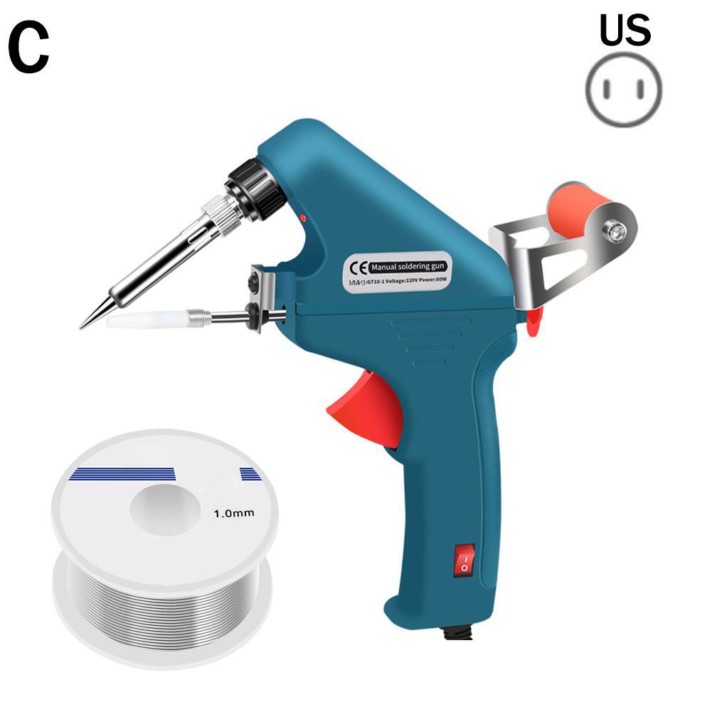 Hand-held External Heat Internal Heat Soldering Gun 60W Manual Tin