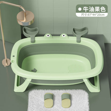 Baby Bathtub Baby Foldable Bathtub Children Can Sit And Lie Small Bathtub Household Newborn Children's Products