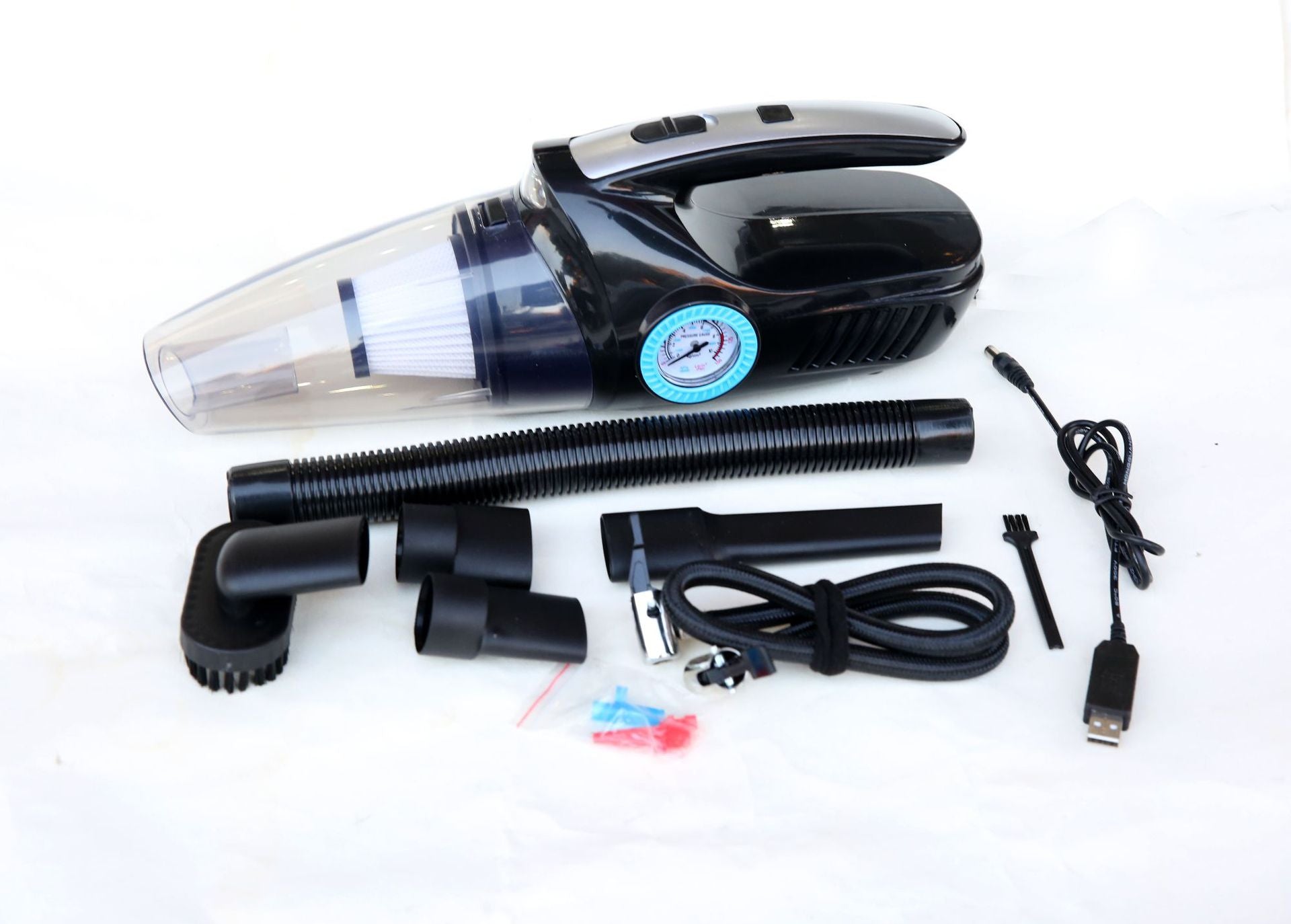 Cross-border New Wireless High-power Four-in-one Wet And Dry Dual-use Haipa Car Vacuum Cleaner Air Pump