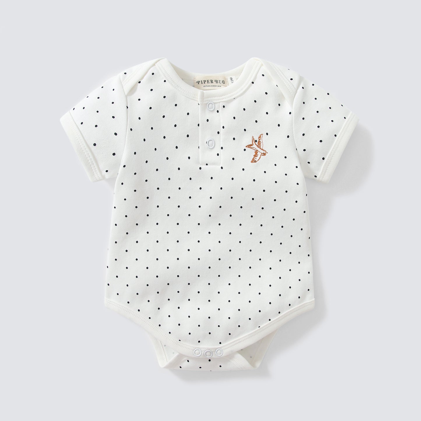 Cross-border Spot Baby Newborn Clothes Triangle Short-sleeved Romper T-shirt Bag Fart Clothes Climbing Clothes Baby Jumpsuit