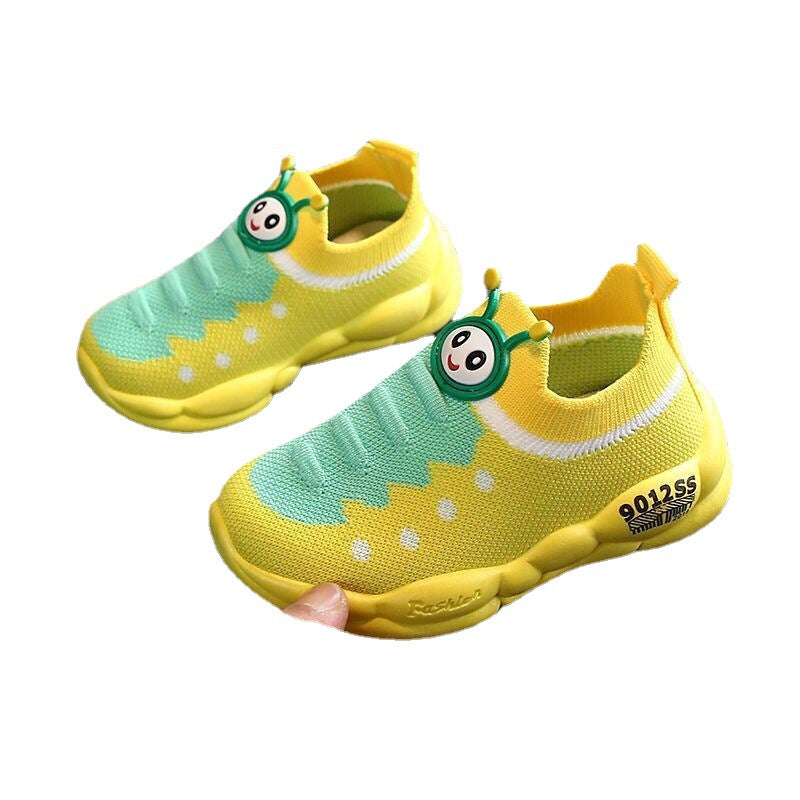 Fashion Baby Girls Boys Sneakers Sport Child Stretch Mesh Shoes