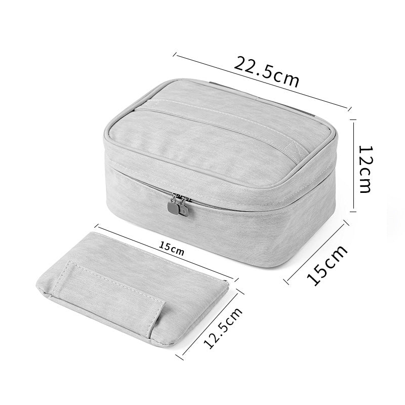 Cosmetic Bag Large-capacity Portable Korean Travel Cosmetics Storage Bag Simple Fashion Wash Bag Female