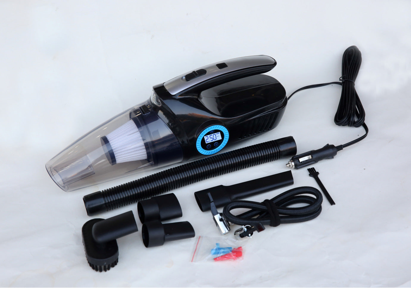 Cross-border New Wireless High-power Four-in-one Wet And Dry Dual-use Haipa Car Vacuum Cleaner Air Pump