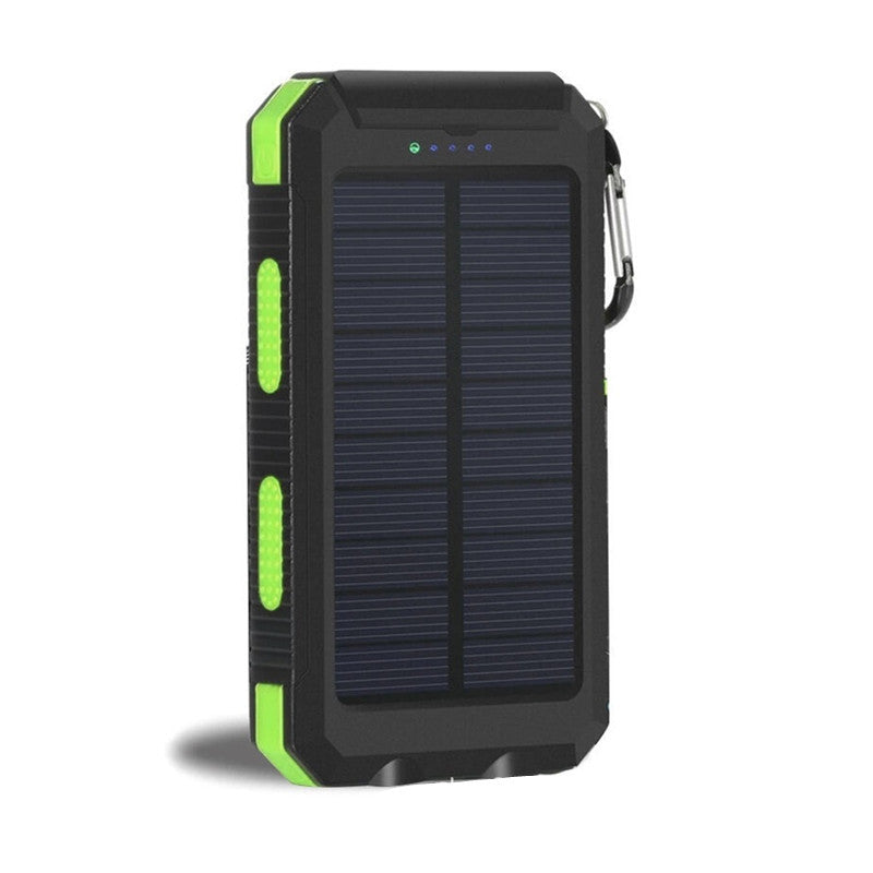 Outdoor Three-proof Solar Power Bank 20000 MAh Large Capacity Power Bank