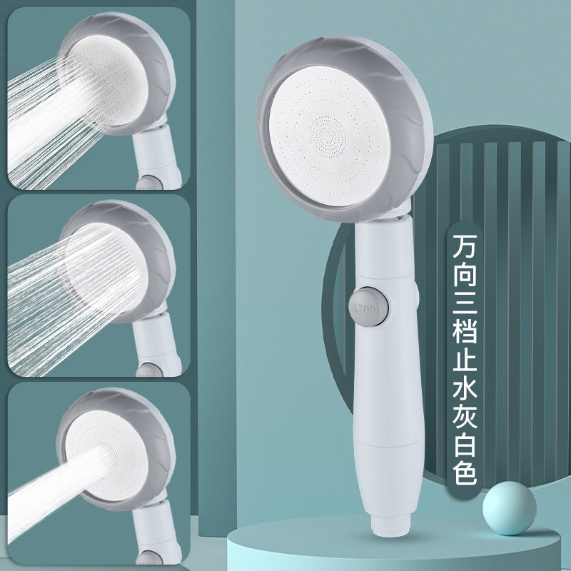 Manufacturers Shower Booster Shower Head Rain Shower Single-head Hose Household Shower Set Bath Artifact Multi-function