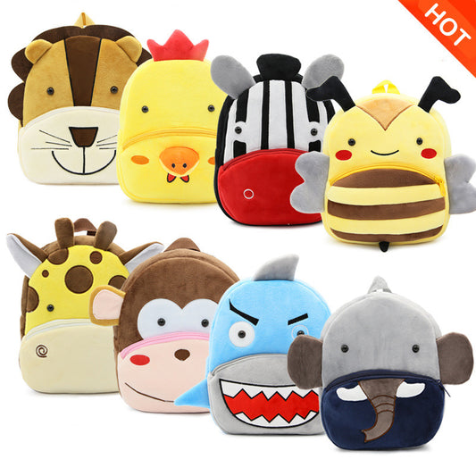 Kindergarten small school bag animal backpack