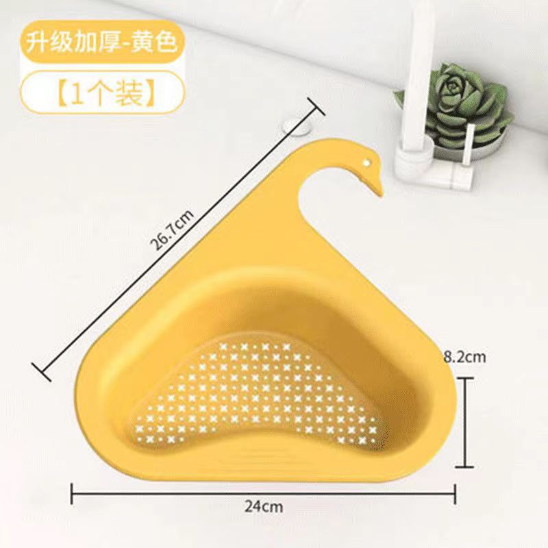 Kitchen Utensils Sink Can Hang Drain Basket Swan Leftovers Garbage Filter Rack Multi-function Drain Basket Vibrato With The Same Paragraph