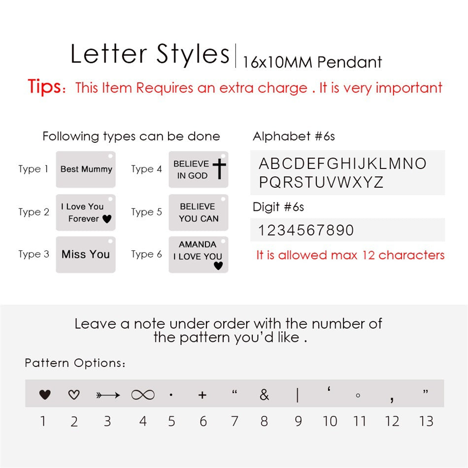 Core Blue Europe And America Cross-border Envelope Necklace Stainless Steel Lettering Love Letter Envelope Pendant Creative Couple Necklace