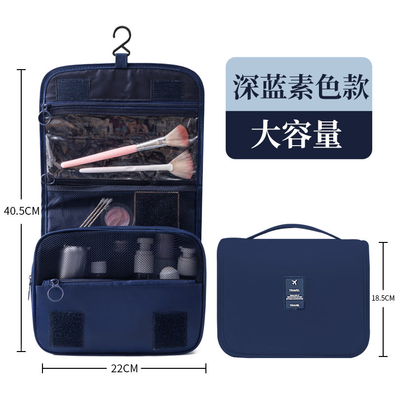 Wash Bag Hook Wash Cosmetic Bag Portable Travel Scrub Bag Large-capacity Men's Wash Storage Bag