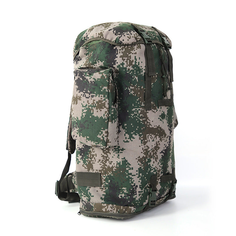 Manufacturer Wholesale Camouflage Bag Combat Large Capacity Backpack Outdoor Oxford Cloth Mountaineering Bag Travel 01B Rucksack