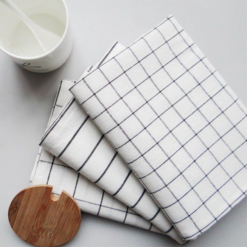 Spot Nordic Style Black Series Photo Background Cloth Home Kitchen Gourmet Napkin Tea Towel Kitchen Towel