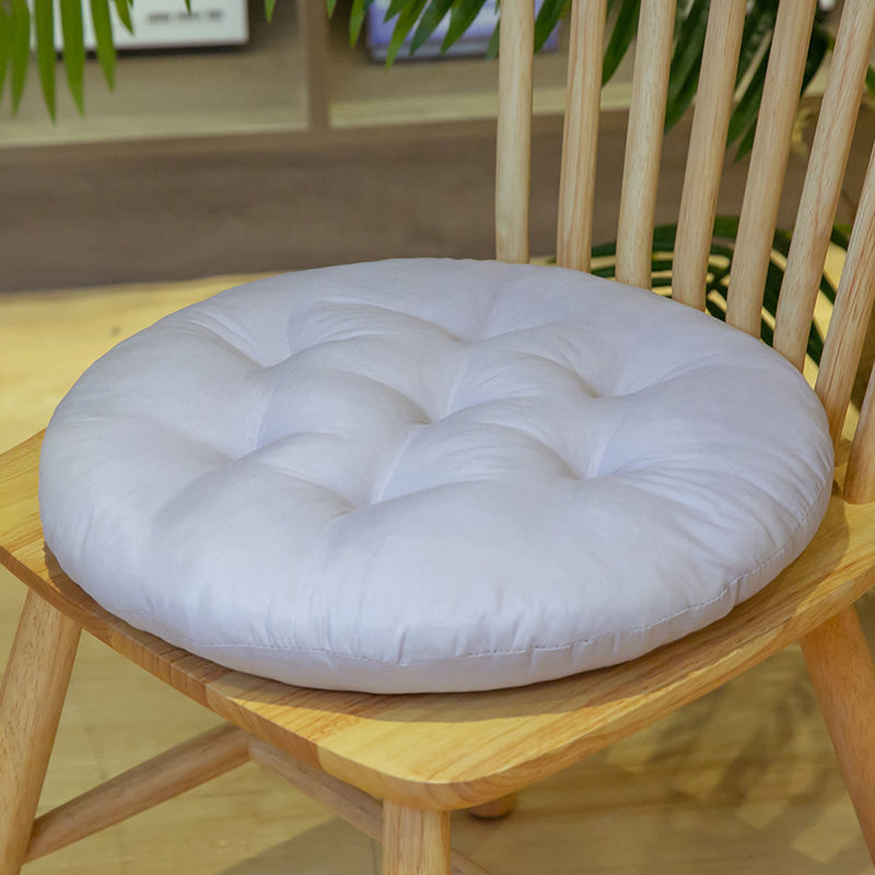 Cross-border Ins Simple Solid Color Cushion Chair Cushion Cushion Winter Four Seasons Cushion Soft Office Solid Cushion