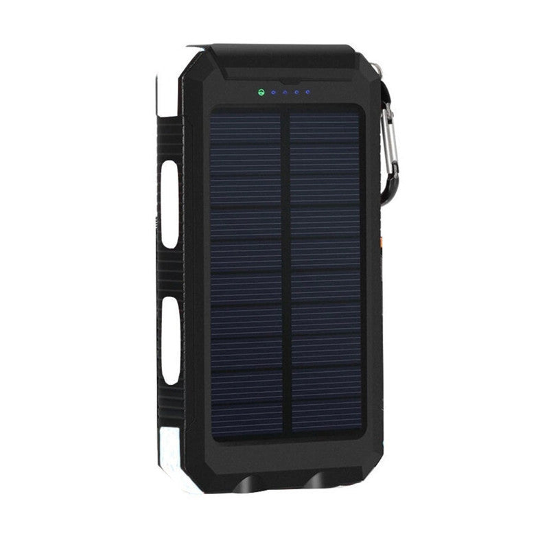 Outdoor Three-proof Solar Power Bank 20000 MAh Large Capacity Power Bank