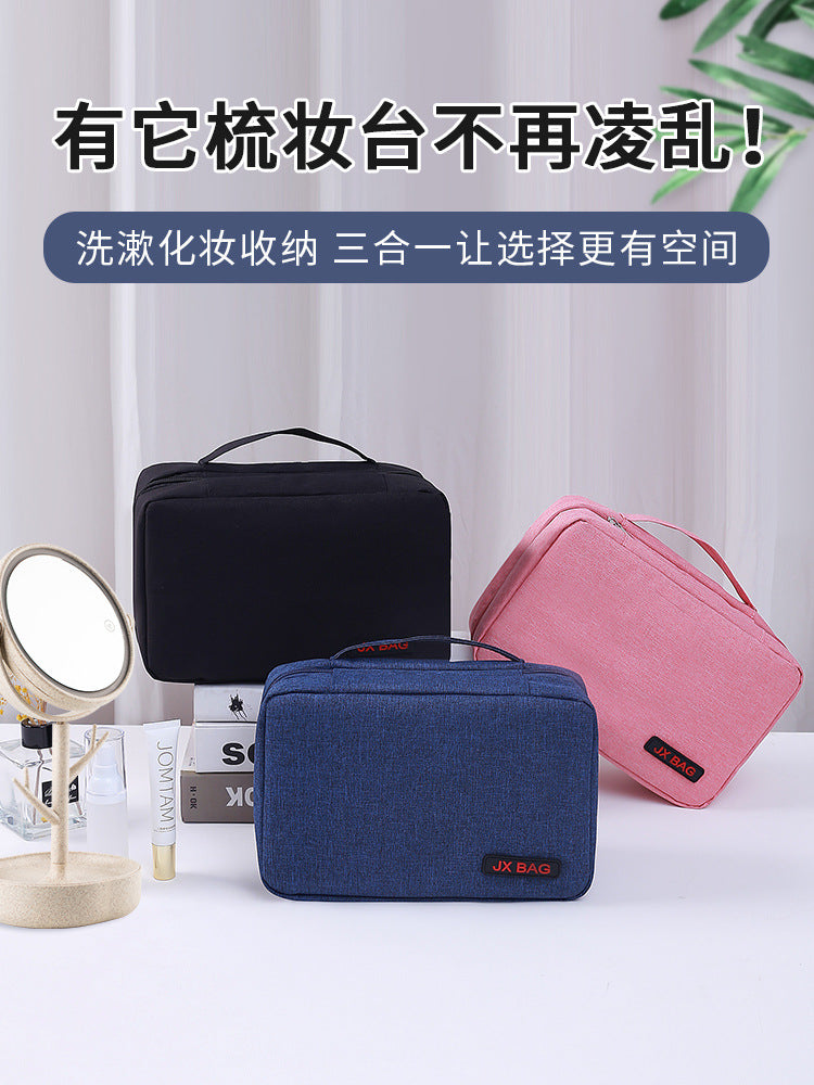 Bathroom Hanging Cosmetic Bag Female Portable Dry And Wet Separation Swimming Bag Travel Wash Bag Men&#039;s Fashion Storage Bag