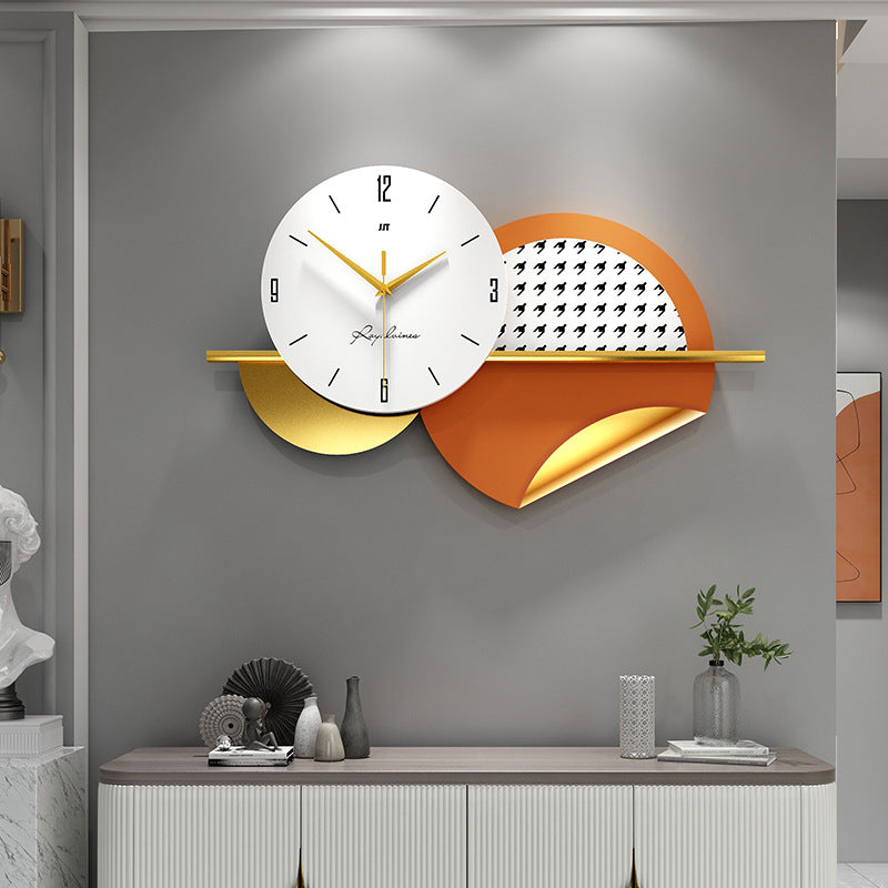 Jiujiuda Brand Wall Clock Factory Direct Wholesale Porch Living Room Background Wall Decoration Clock Watch One Piece Drop Shipping