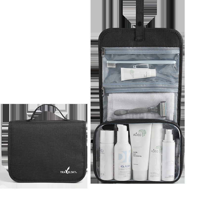 Travel Storage Bag Toiletry Bag Hanging Waterproof Portable Cosmetic Bag Men's Toiletry Bag Cationic Storage Bag