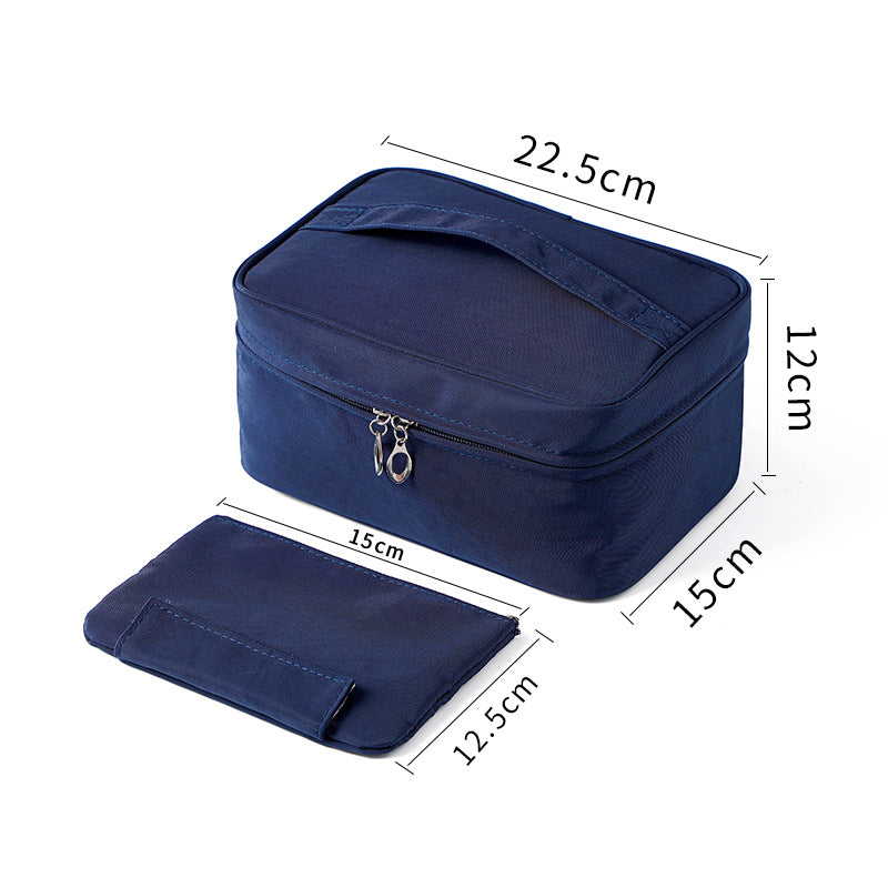 Cosmetic Bag Large-capacity Portable Korean Travel Cosmetics Storage Bag Simple Fashion Wash Bag Female