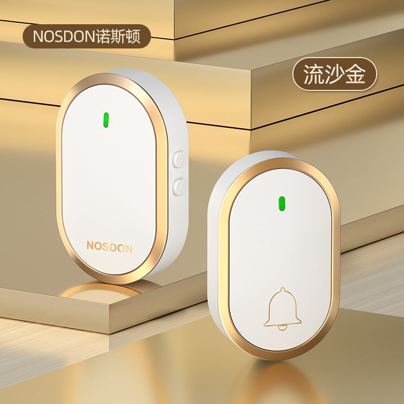 Doorbell Wireless Home Smart Ultra-long-distance Electronic Remote Control Waterproof Door Ling One Drag Two Old Man Ding Dong Pager