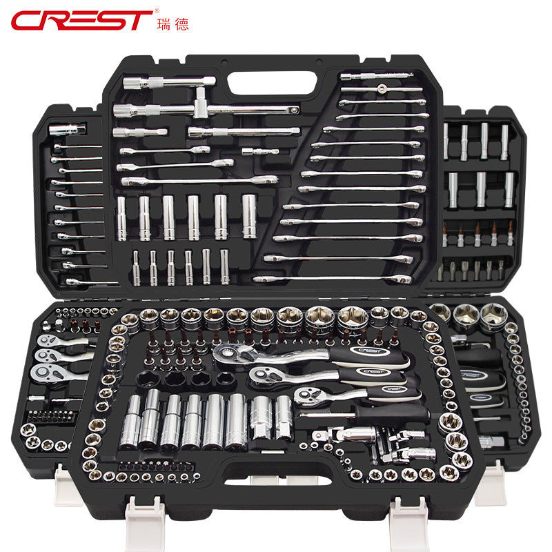 Reed Auto Repair Toolbox Set Auto Repair Repair Car Socket Wrench Multi-function Casing Combination