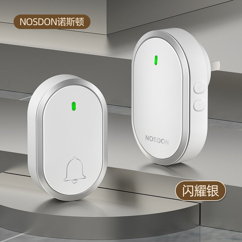 Doorbell Wireless Home Smart Ultra-long-distance Electronic Remote Control Waterproof Door Ling One Drag Two Old Man Ding Dong Pager