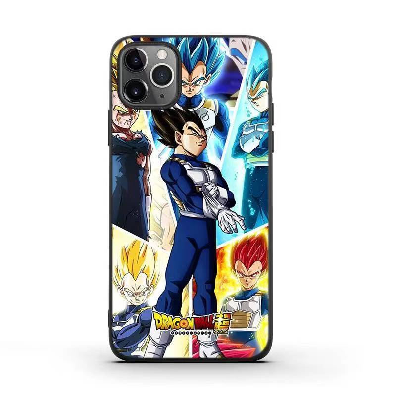 New Dragon Ball Super Mobile Phone Shell Iphone13promax Anime Suitable For Apple 13 Glass 12 Protective Sleeve All-inclusive