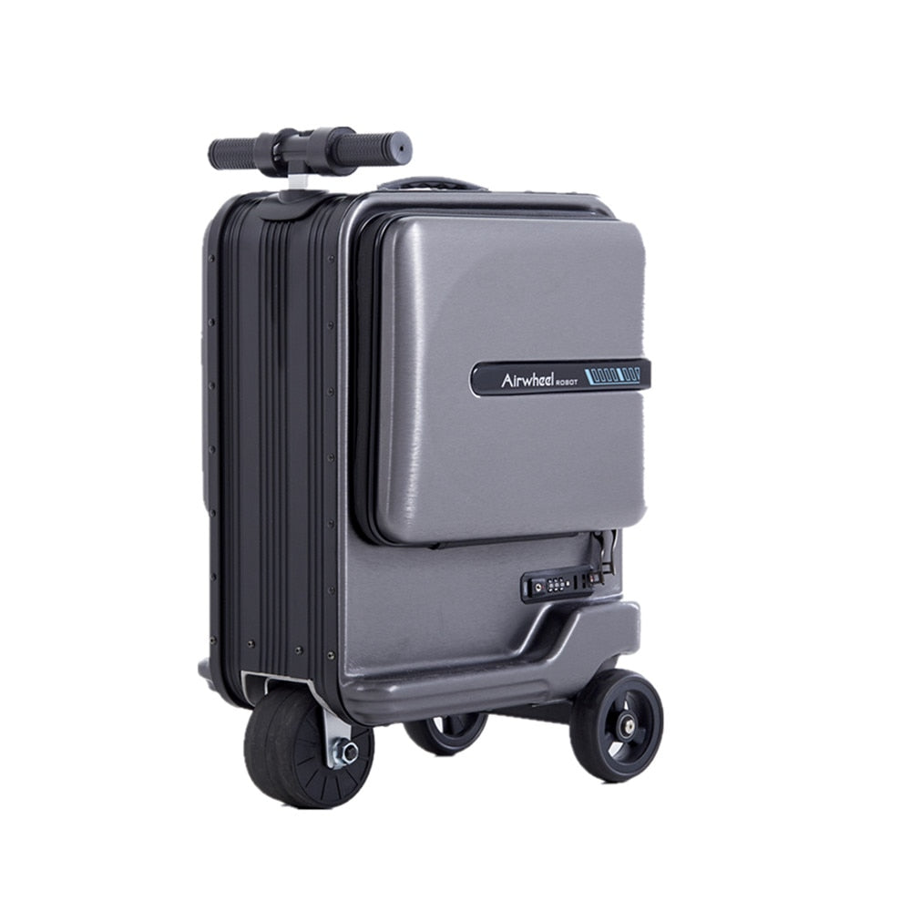 Popular travel suitcase rideable suitcase airwheel with Removable Power Bank Batte SE3mini