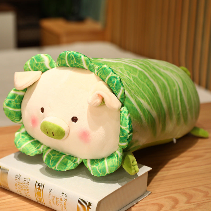 Cute Cabbage Pig Pillow Plush Toy